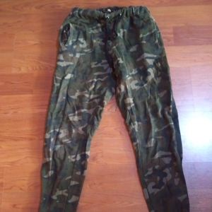 Camo joggers